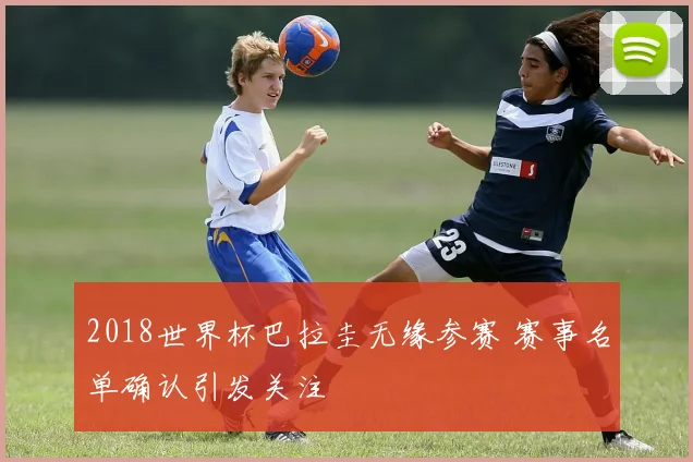 2018世界杯巴拉圭无缘参赛 赛事名单确认引发关注